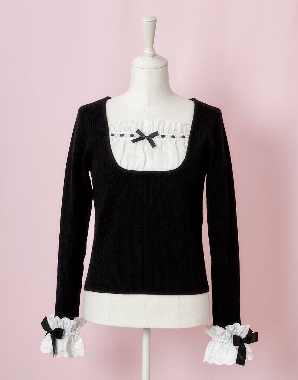 mellfy memory Precious lace frill cuffs Top