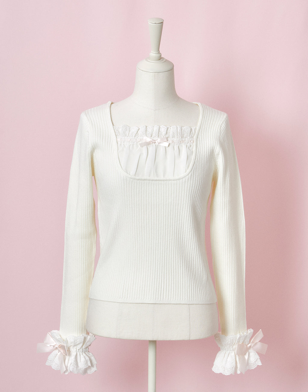 mellfy memory Precious lace frill cuffs Top