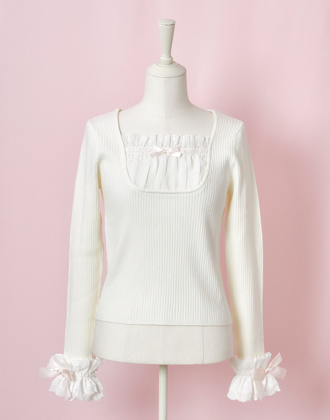 mellfy memory Precious lace frill cuffs Top