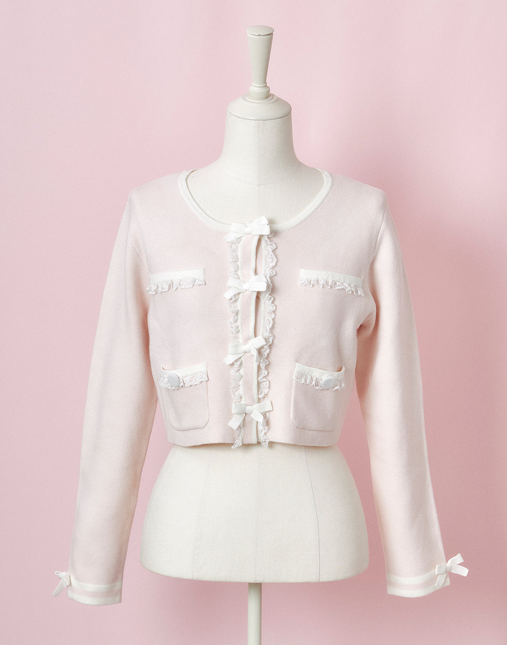 mellfy memory My secret classic ribbon Cardigan