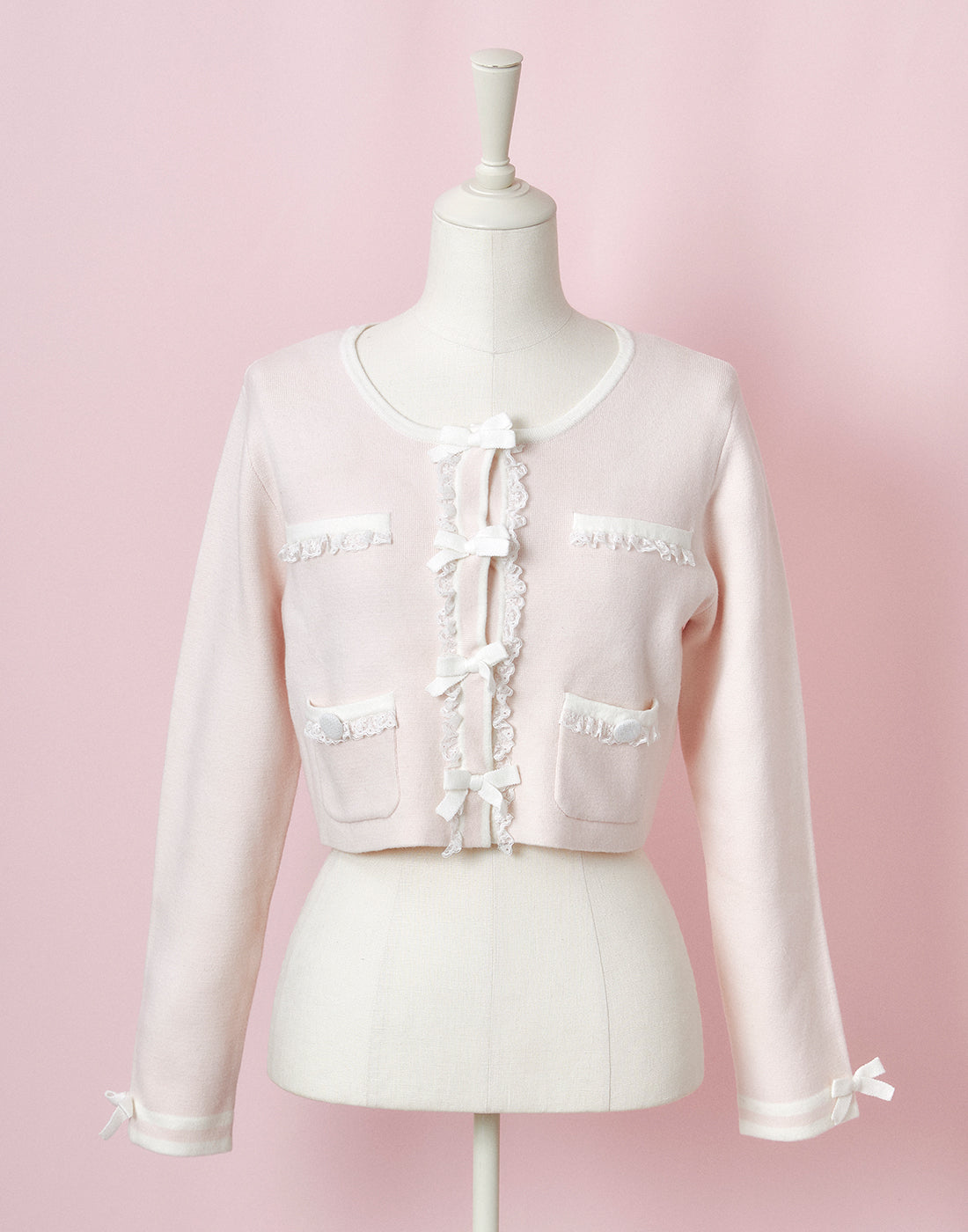 mellfy memory My secret classic ribbon Cardigan