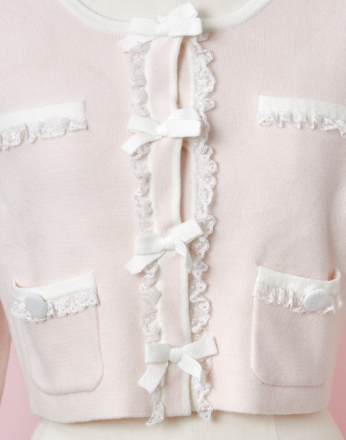 mellfy memory My secret classic ribbon Cardigan