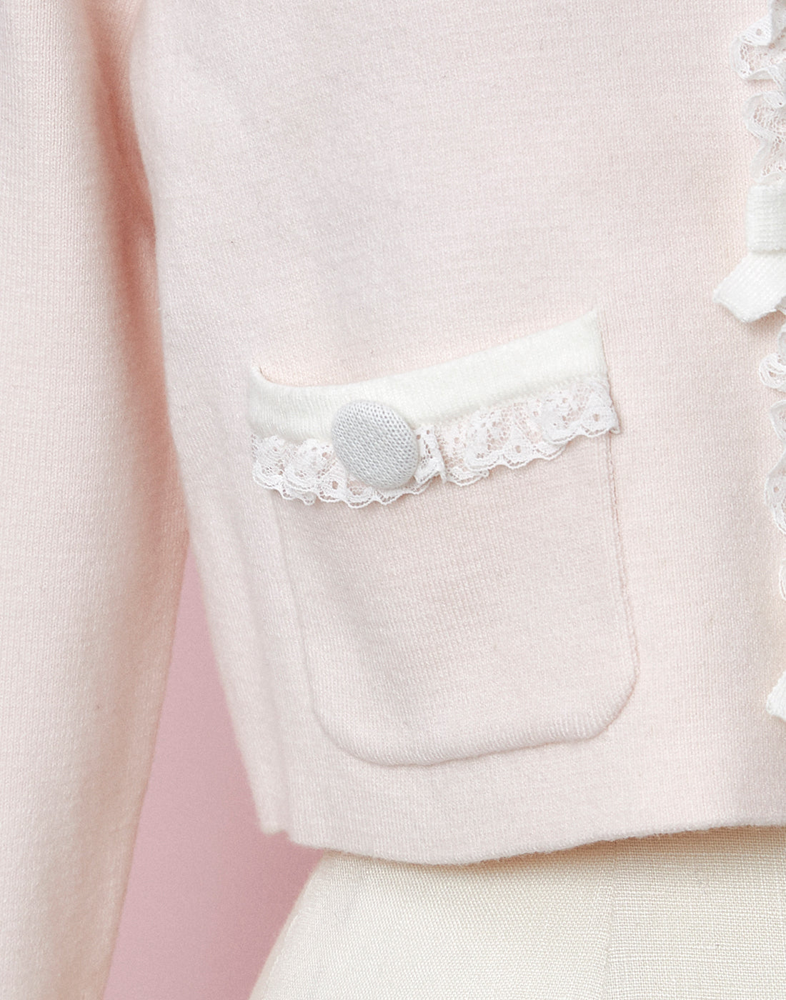 mellfy memory My secret classic ribbon Cardigan