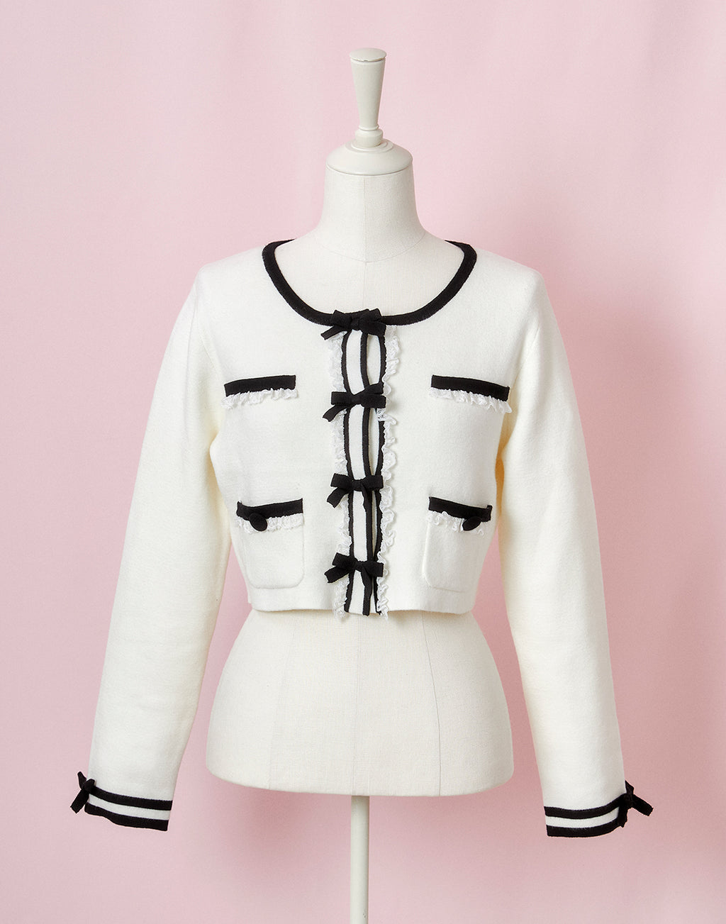 mellfy memory My secret classic ribbon Cardigan