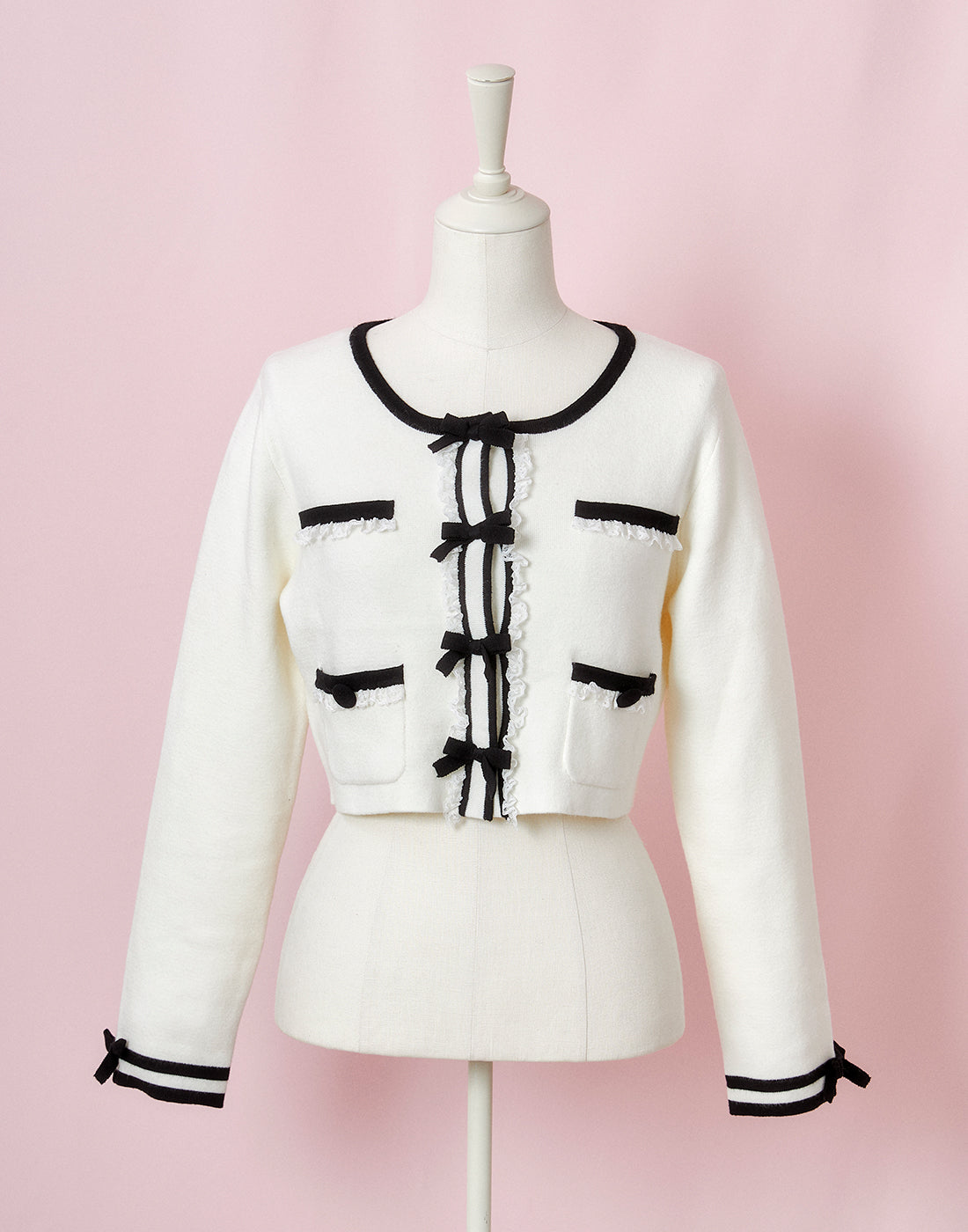 mellfy memory My secret classic ribbon Cardigan