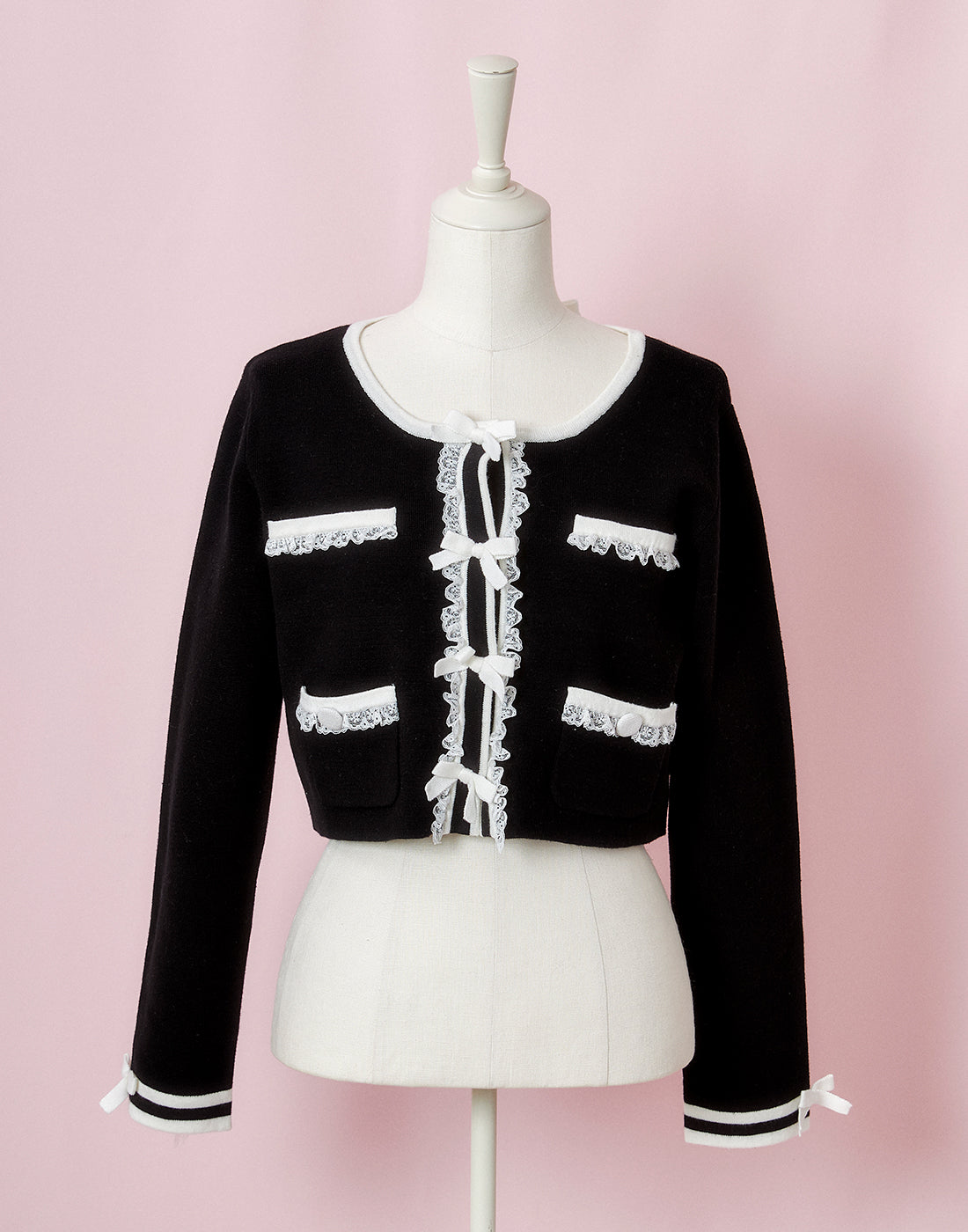 mellfy memory My secret classic ribbon Cardigan