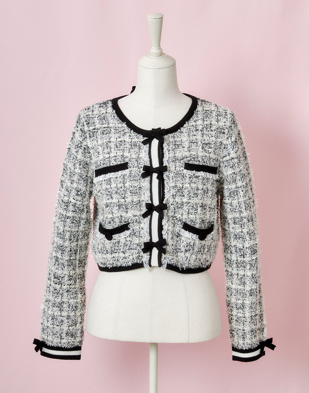 mellfy memory My secret classic ribbon Cardigan