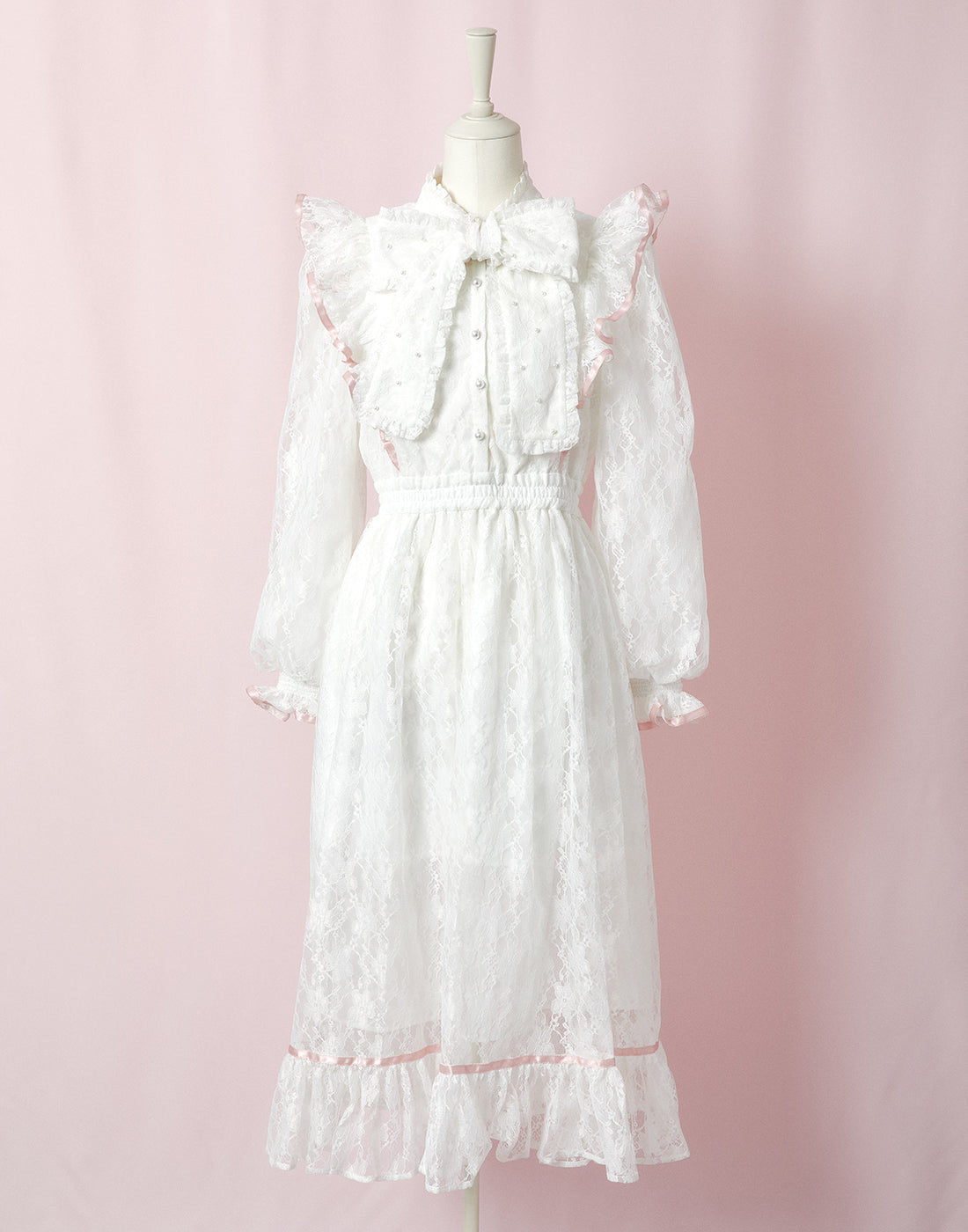 <Deliver In October> Lolime Angel lace Dress