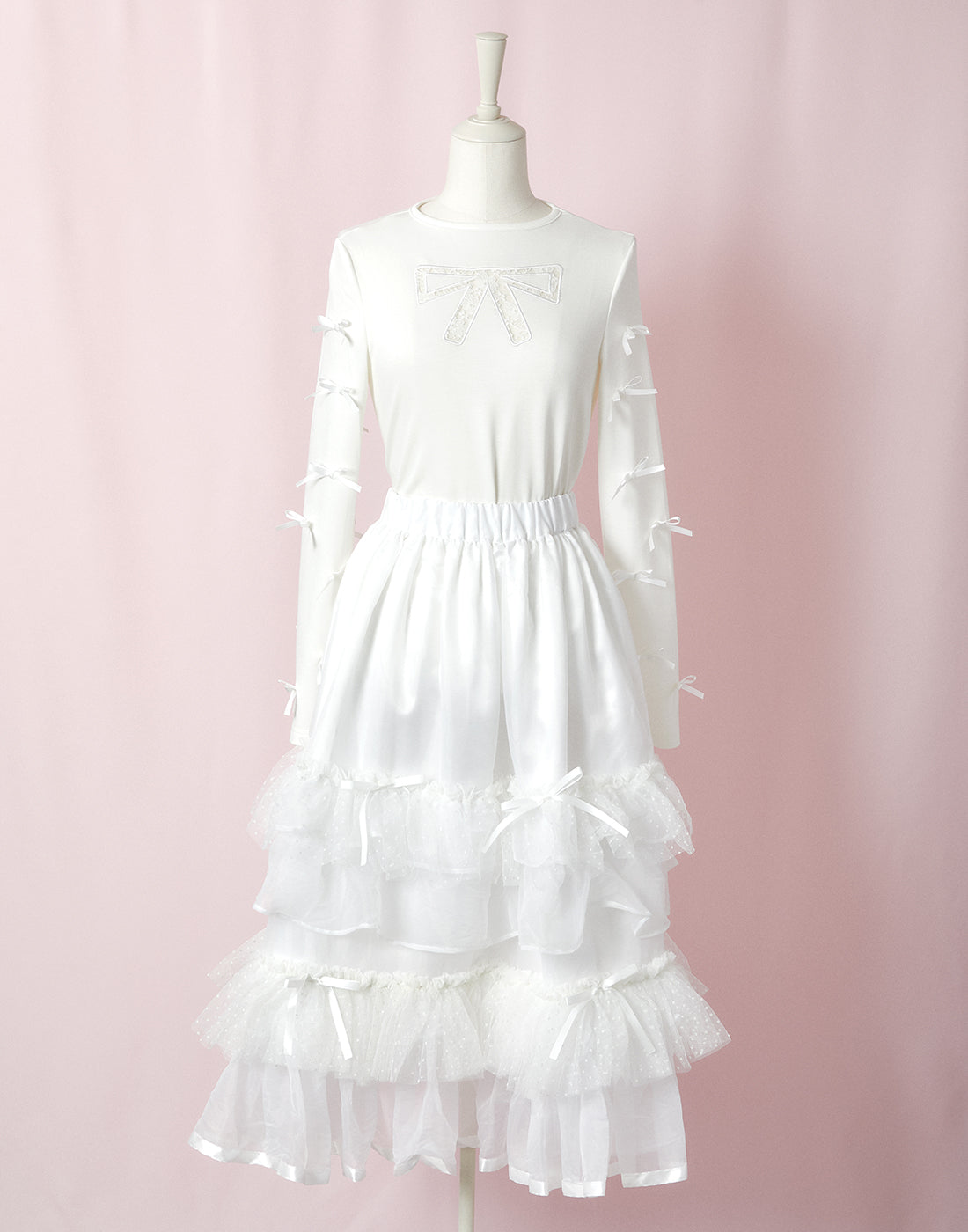 <Deliver In October> Lolime only ribbons Top