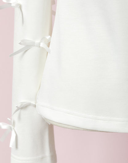 <Deliver In October> Lolime only ribbons Top