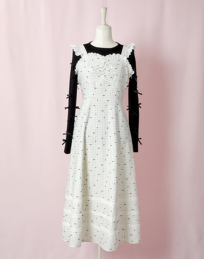 <Deliver In October> Lolime only ribbons Top
