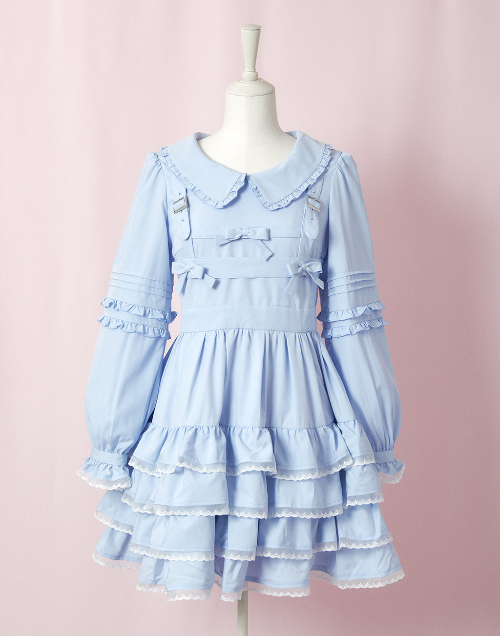 <Deliver In October> Lolime Ribbon Harness Mini Dress