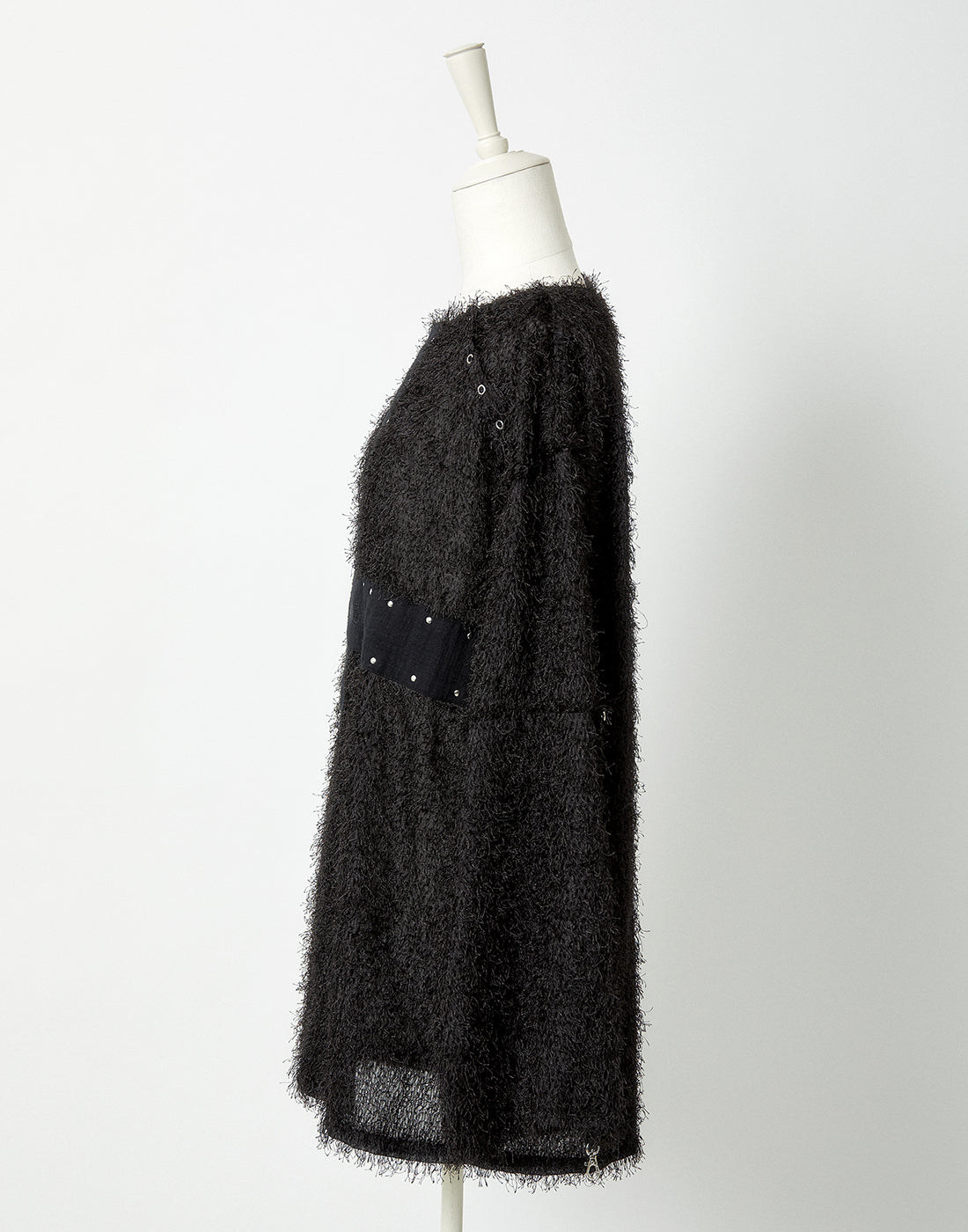 <Deliver in Late September> AVENCHUMU Studs cross shaggy tops