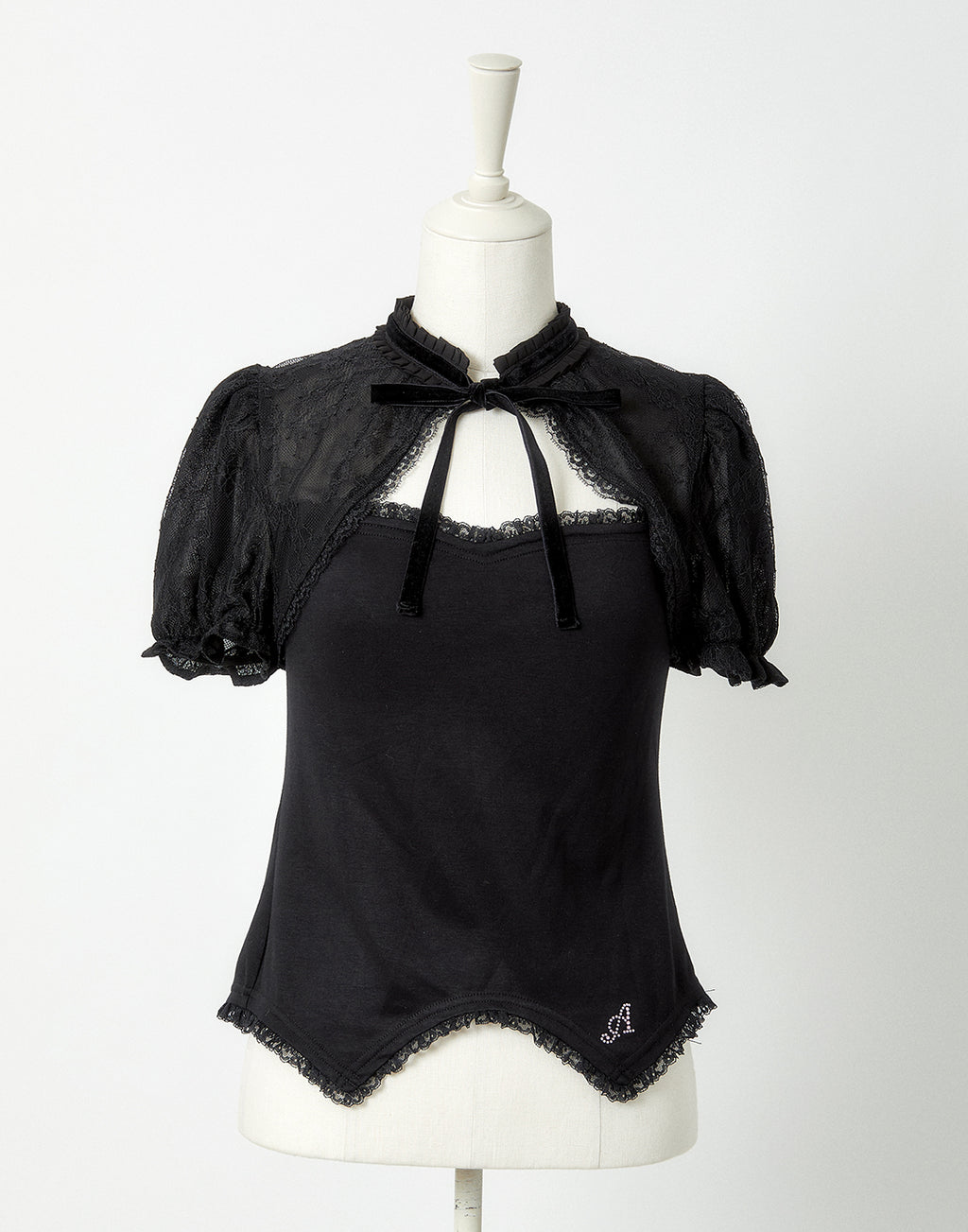 AVENCHUMU Lace blouse style cutsew tops