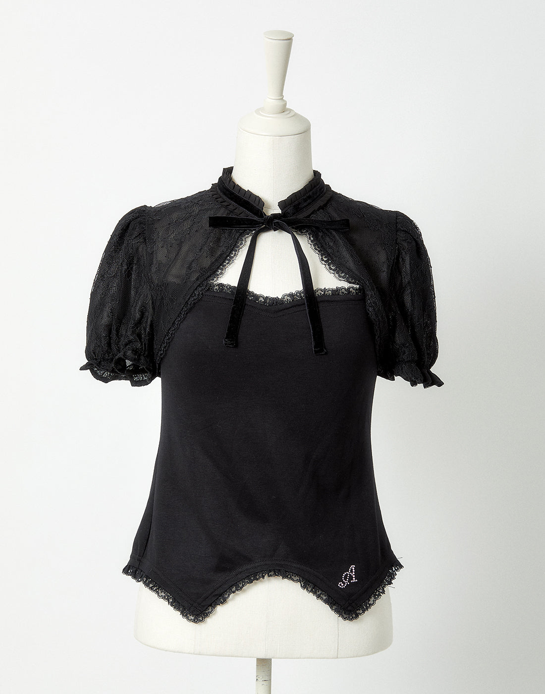 AVENCHUMU Lace blouse style cutsew tops