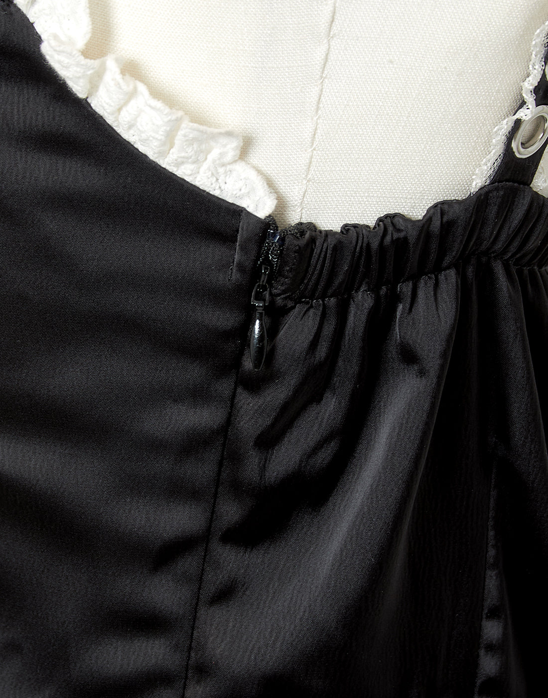 AVENCHUMU Back ruffle ribbon harness one piece