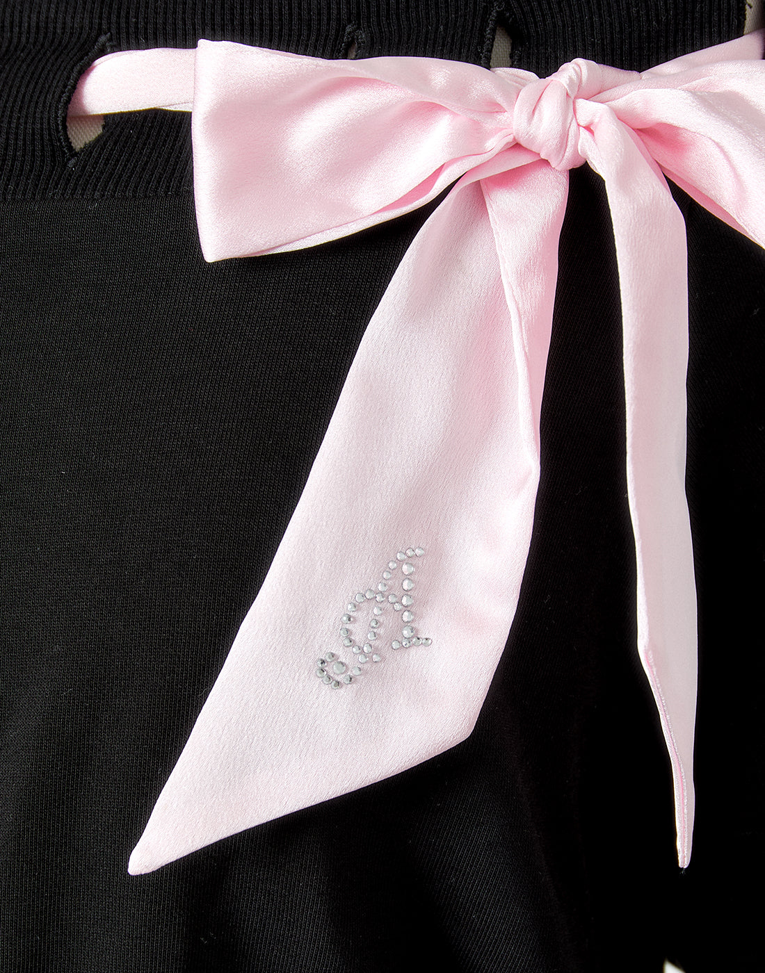 AVENCHUMU Off shoulder satin ribbon tops