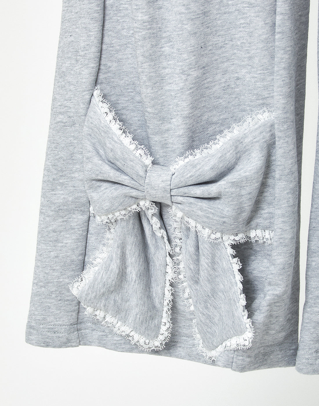 <Deliver in Late September> AVENCHUMU Tutu lace sweat ribbon pants