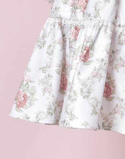 (October Delivery) mellfy memory Princess Rococo Rose Dress