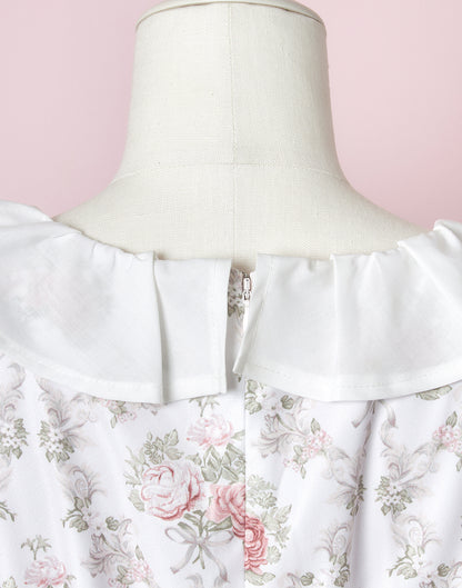 (October Delivery) mellfy memory Princess Rococo Rose Dress