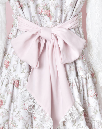 (October Delivery) mellfy memory Princess Rococo Rose Dress