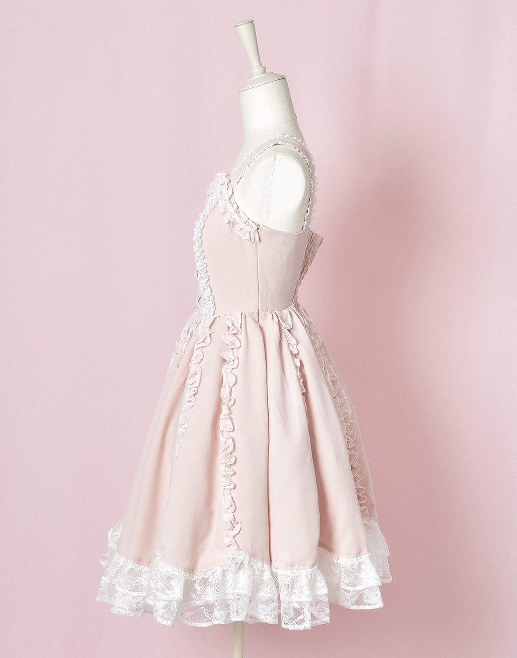 mellfy memory Lace up corset princess girl Dress