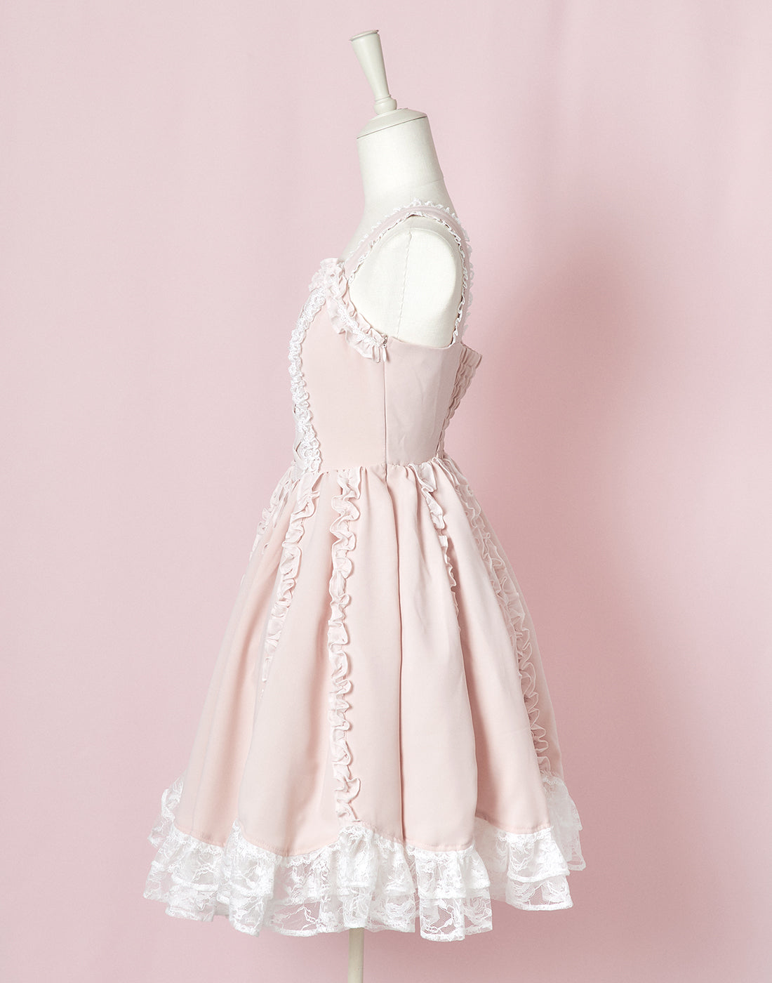 mellfy memory Lace up corset princess girl Dress