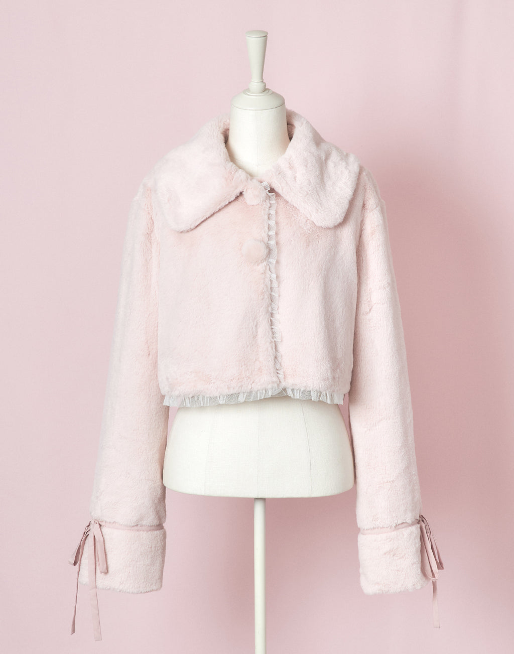 mellfy memory Fluffy milky fur Jacket