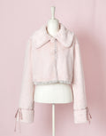 mellfy memory Fluffy milky fur Jacket