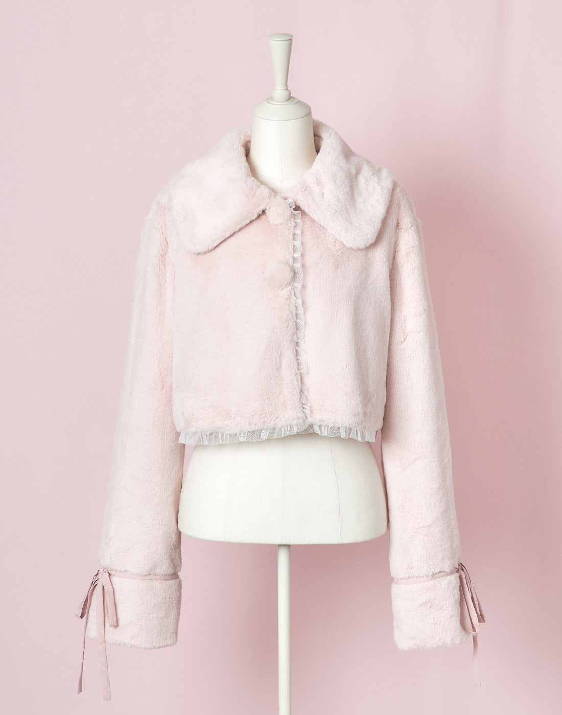 mellfy memory Fluffy milky fur Jacket