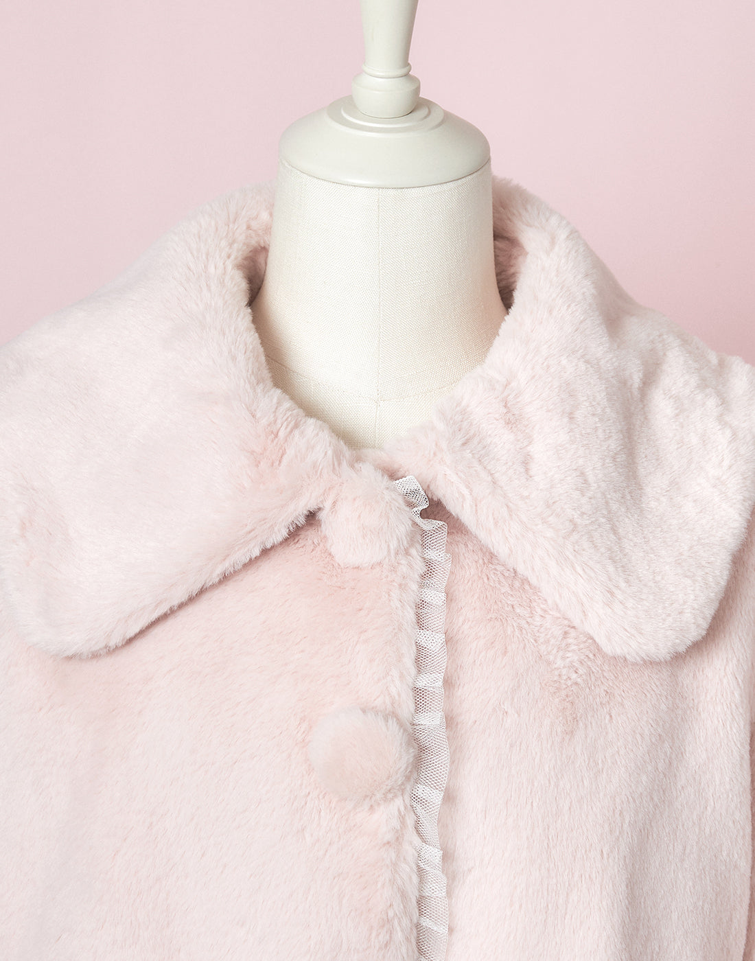 mellfy memory Fluffy milky fur Jacket