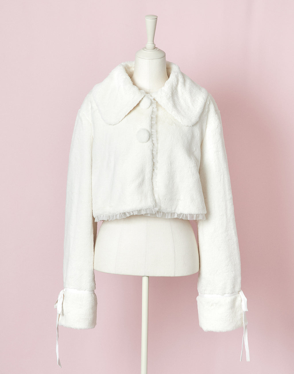 mellfy memory Fluffy milky fur Jacket