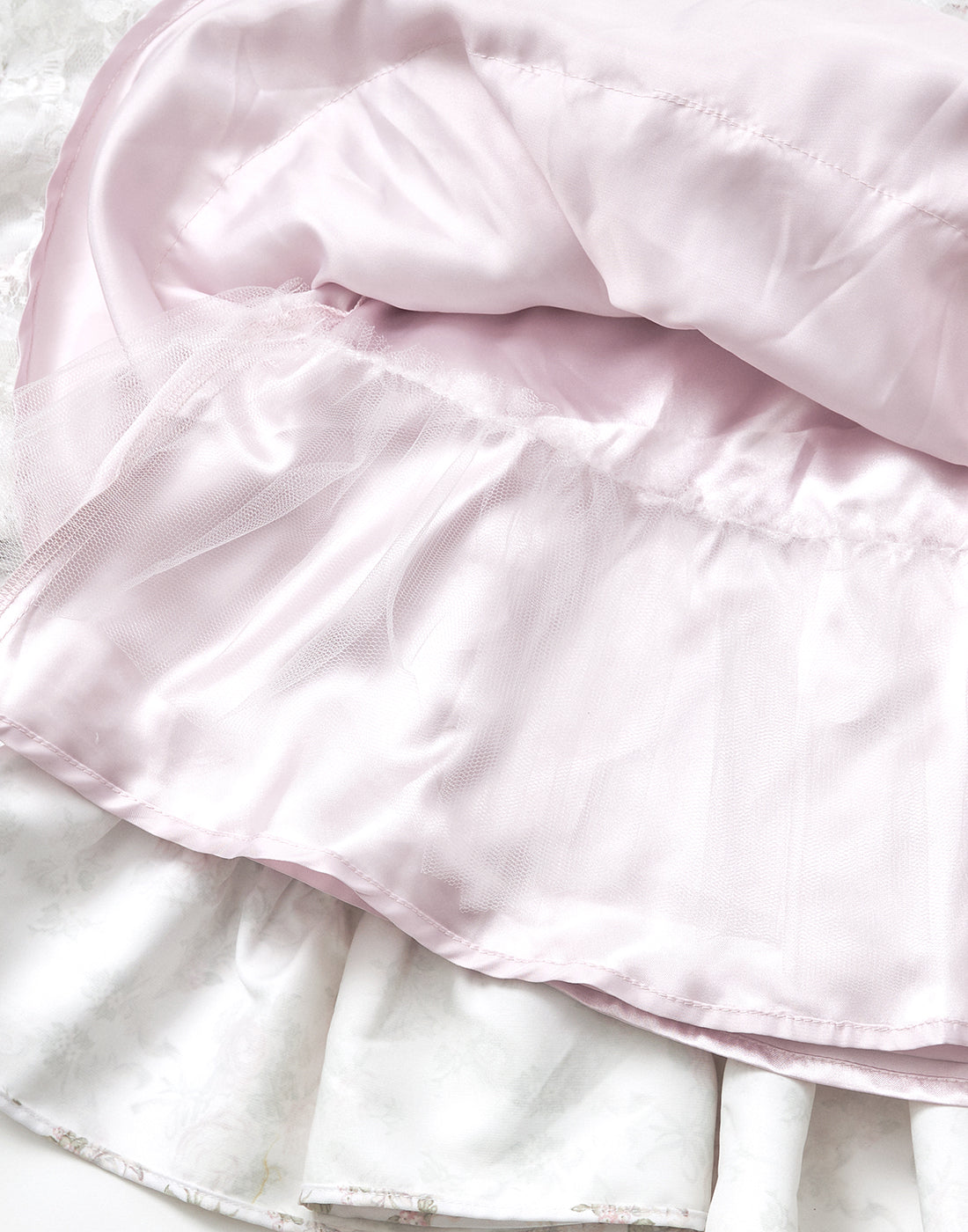 (October Delivery) mellfy memory Princess Rococo Rose lace Skirt