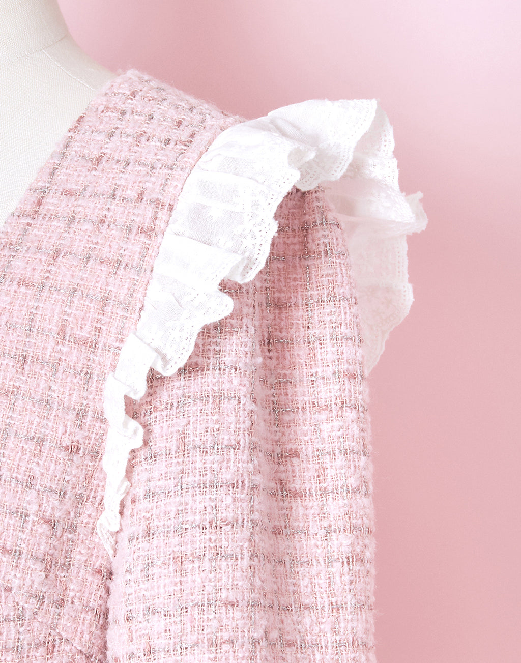 <Deliver In November> Lolime twinkle tweed Dress