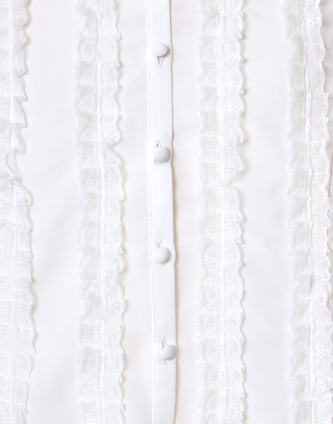 Lolime fluffy lace sailor Blouse