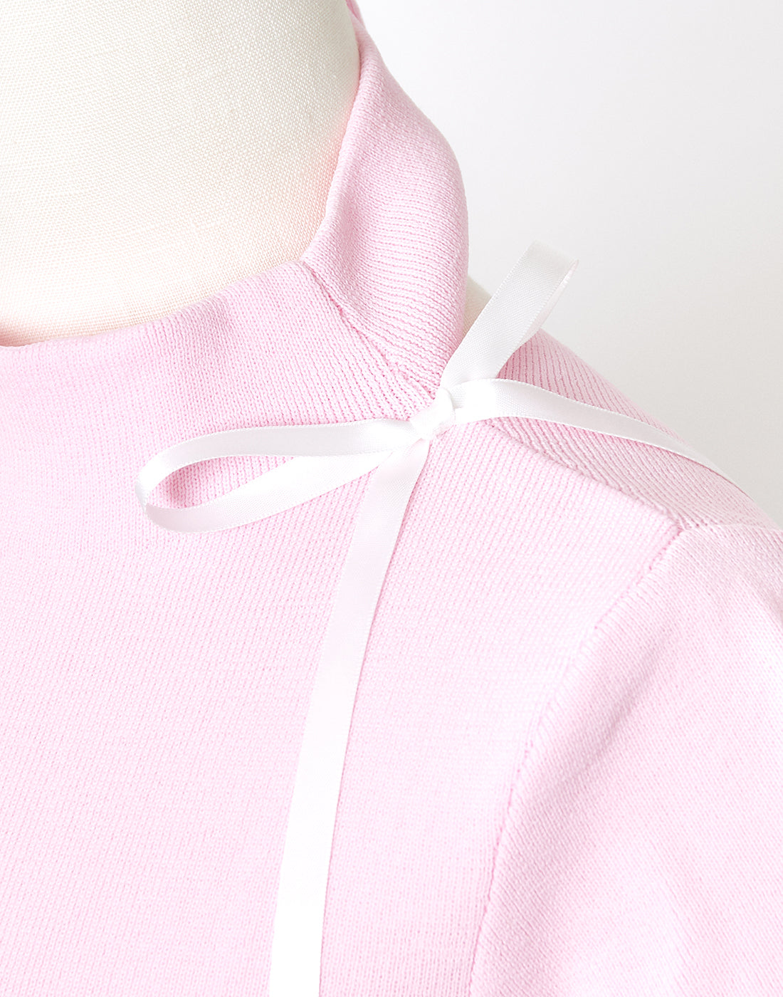 AVENCHUMU Back ribbon knit balloon one piece