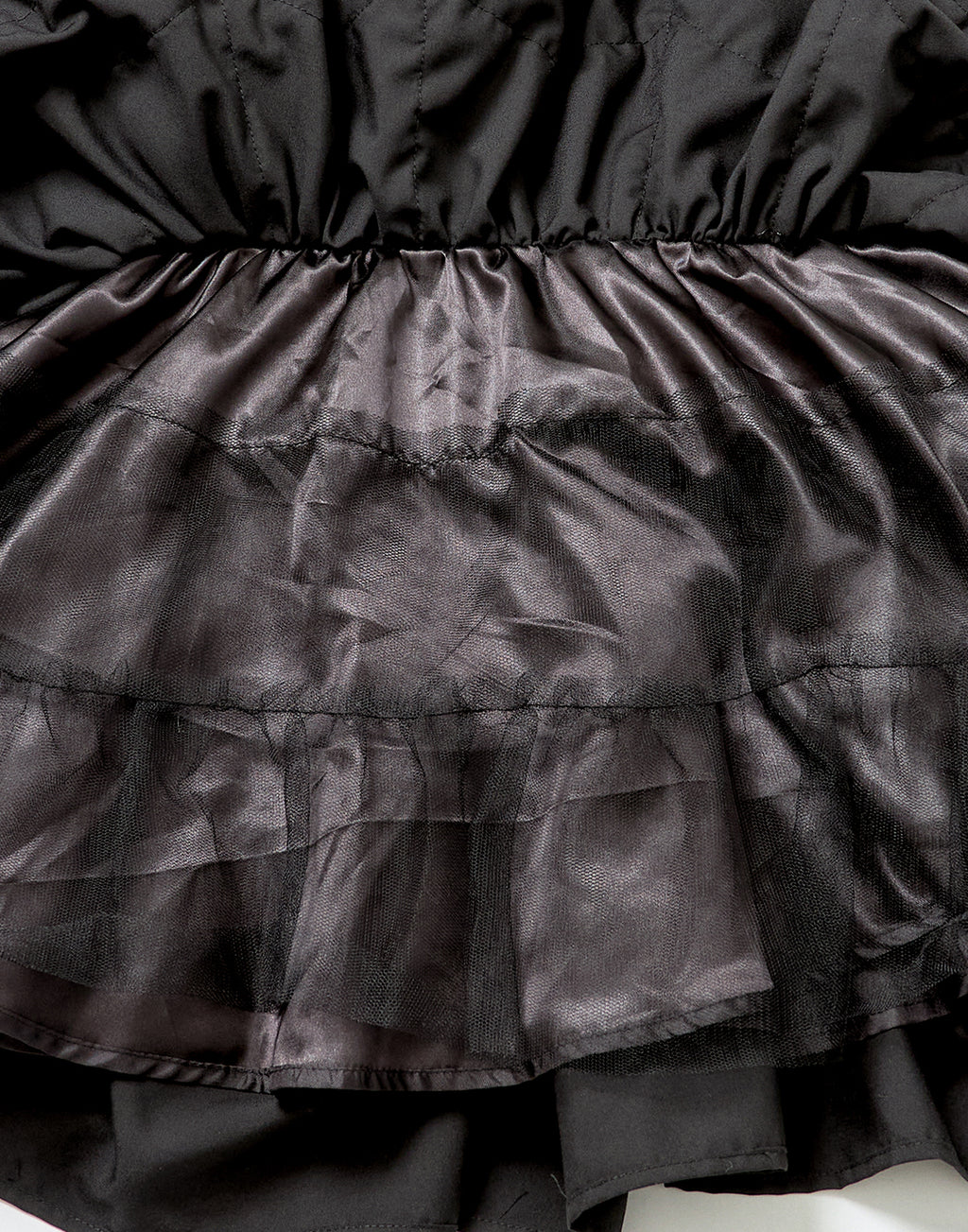 (Deliver In Late October) AVENCHUMU Lace spider frill & ribbon skirt