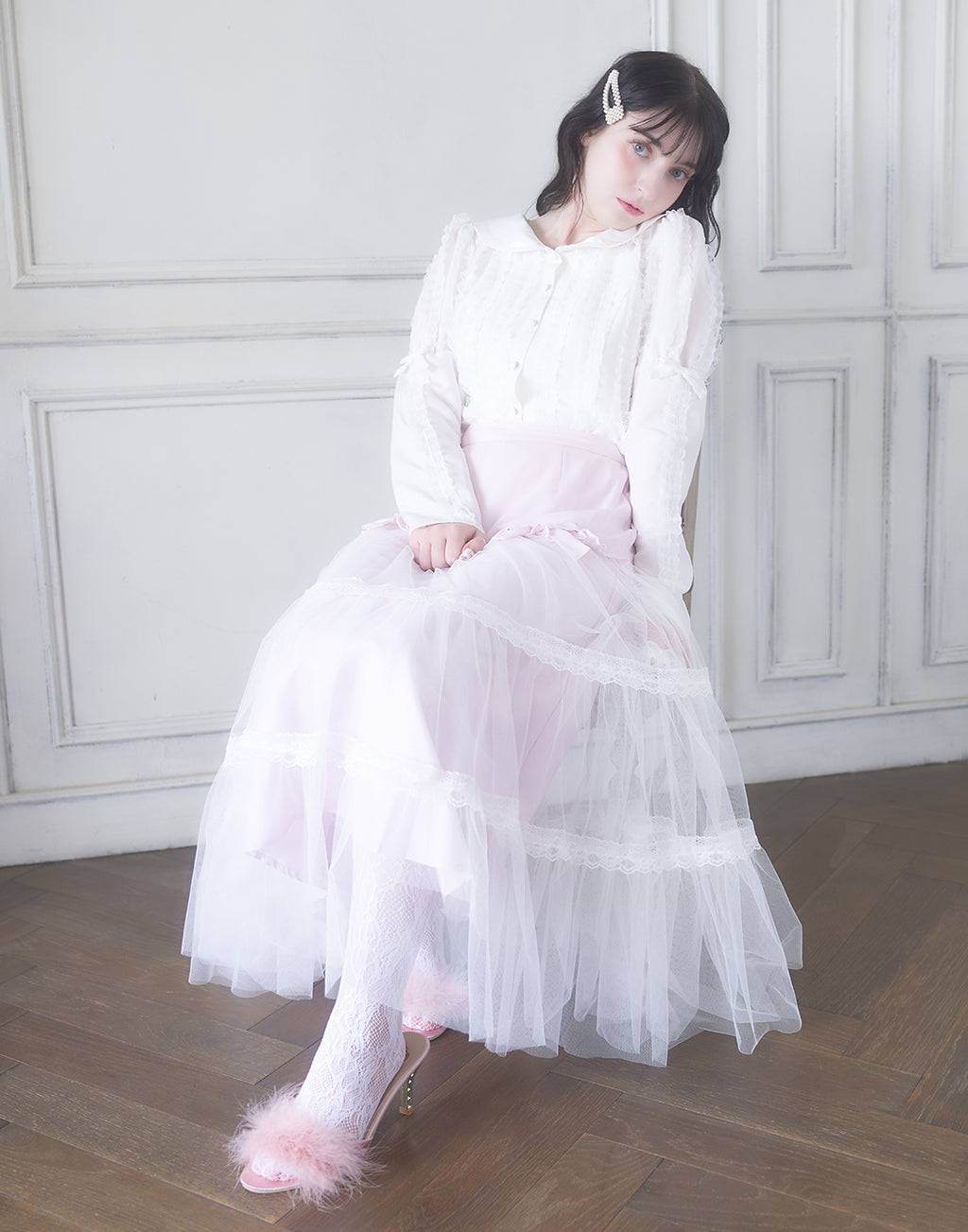 Lolime virgin tulle Skirt
