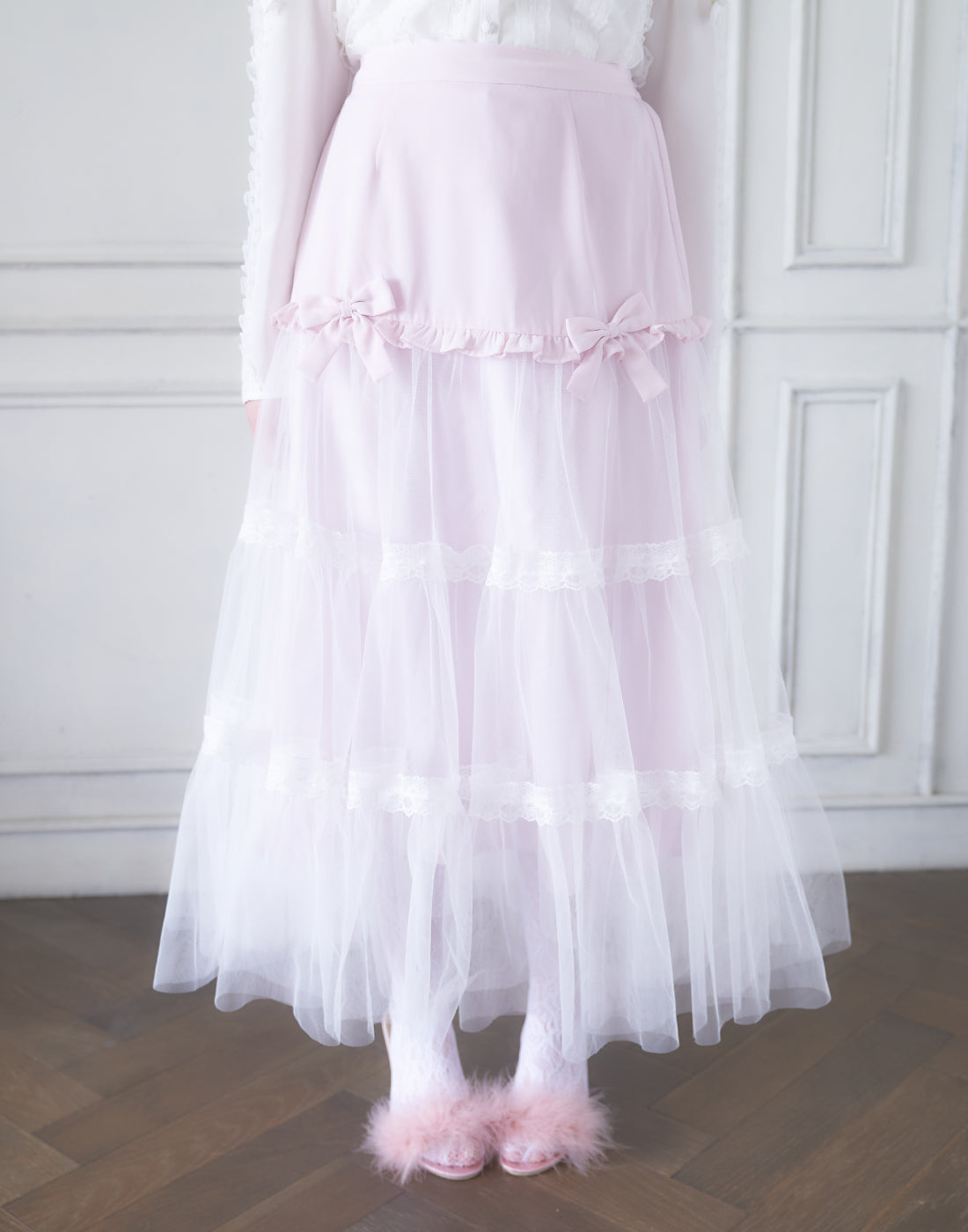 <Deliver In November> Lolime virgin tulle Skirt
