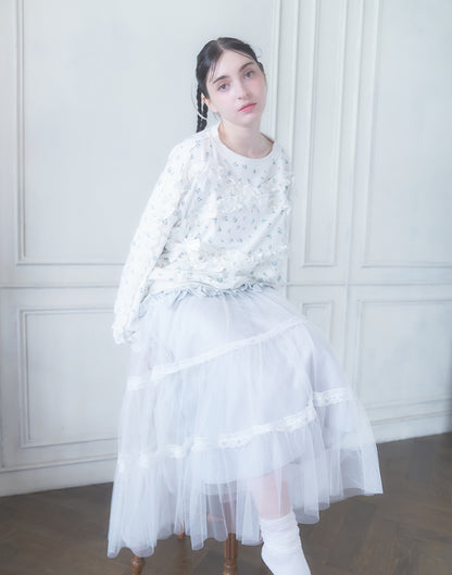 <Deliver In November> Lolime virgin tulle Skirt