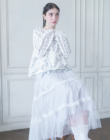 <Deliver In November> Lolime virgin tulle Skirt