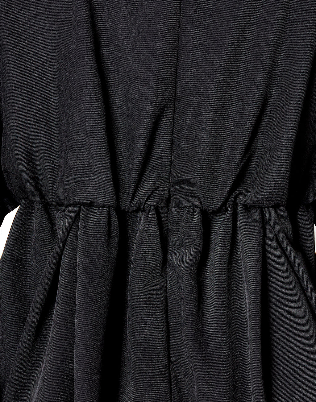 AVENCHUMU Melty bicolor ribbon flare sleeve one piece