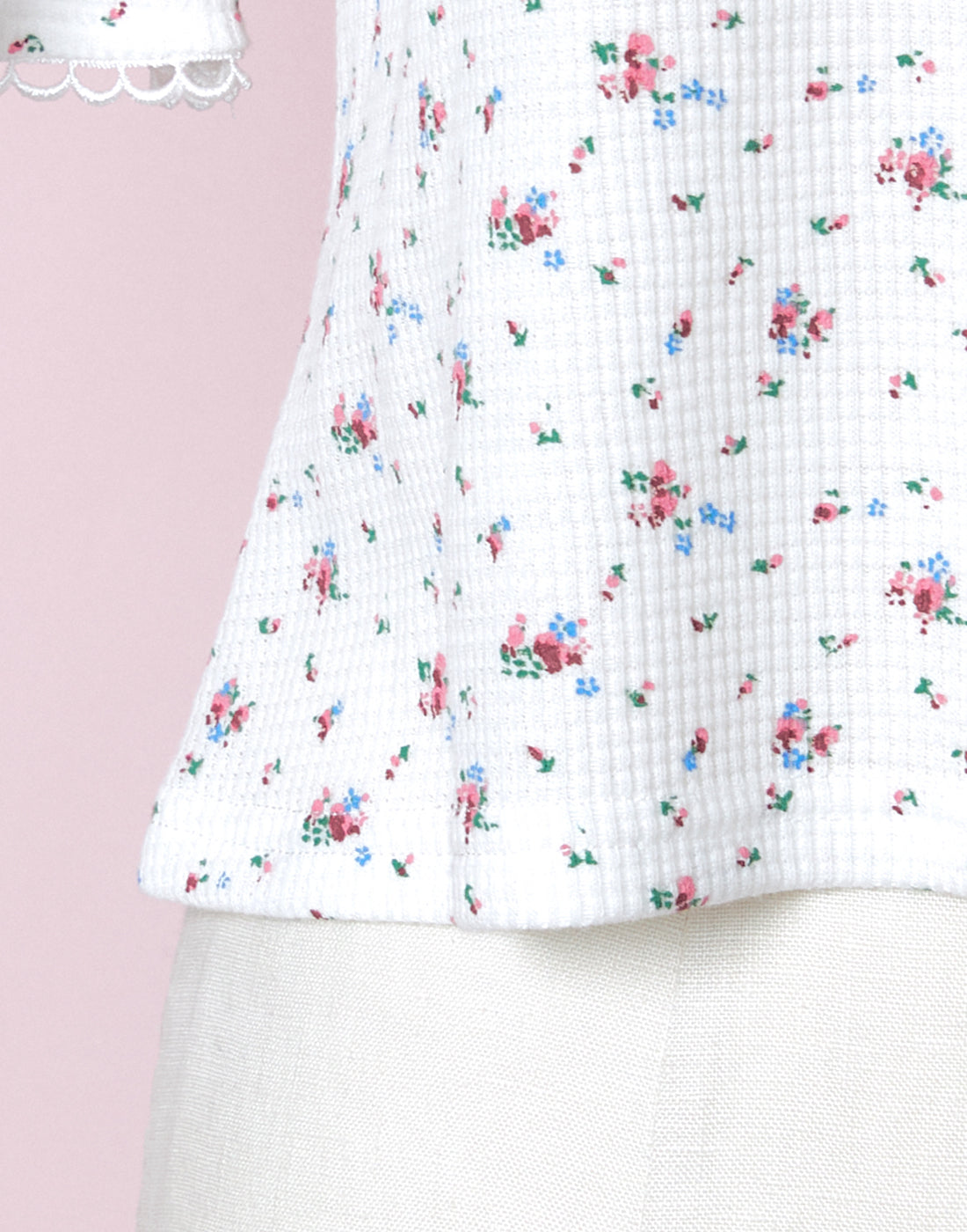 Lolime Baby flowers Puff Sleeved T-Shirt