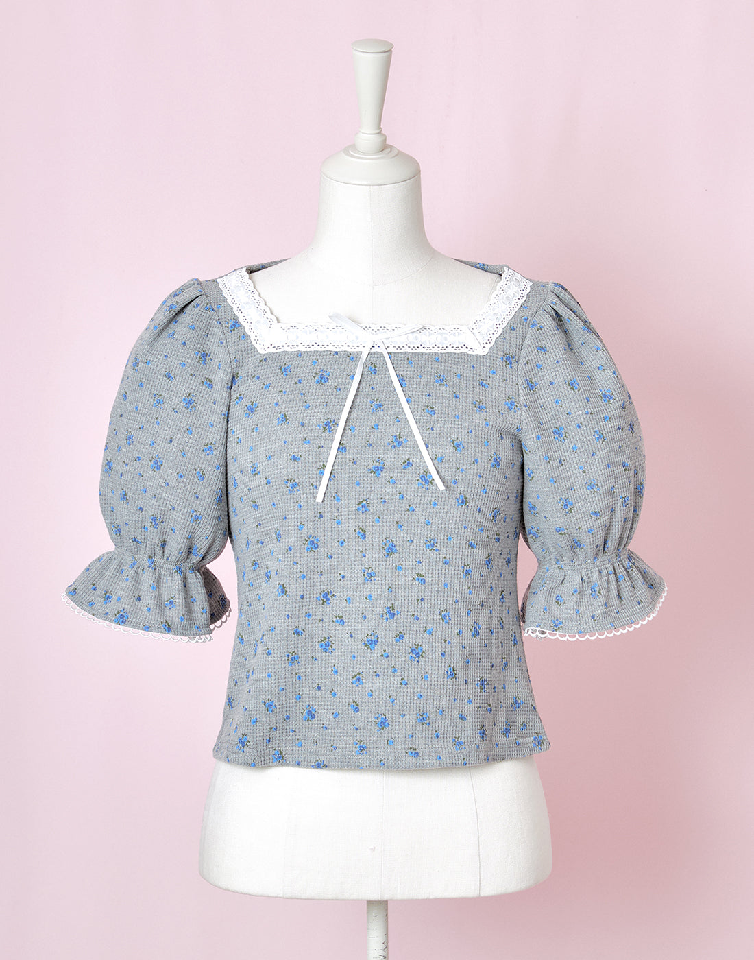 Lolime Baby flowers Puff Sleeved T-Shirt