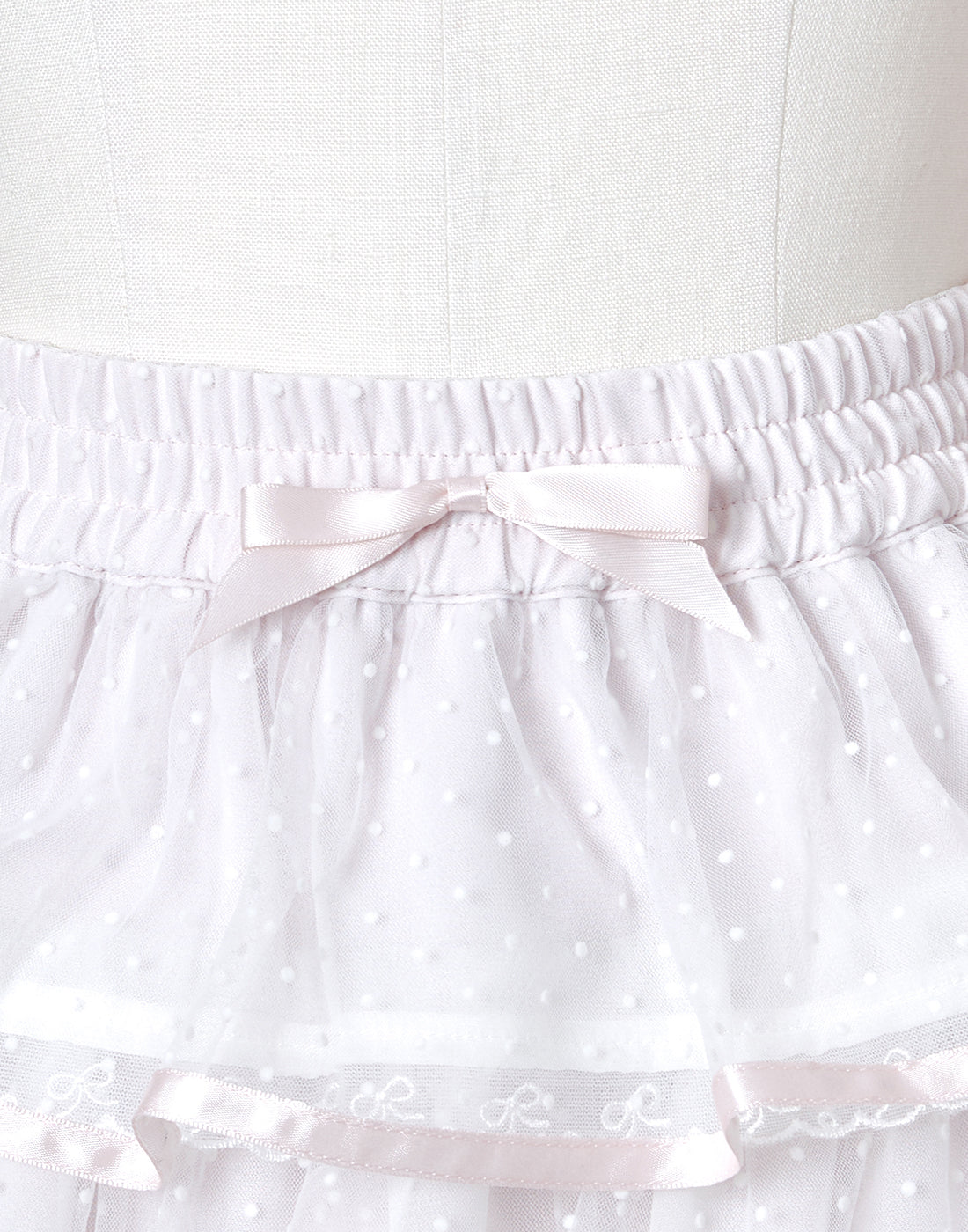 Lolime Syrup Frill Mini Skirt