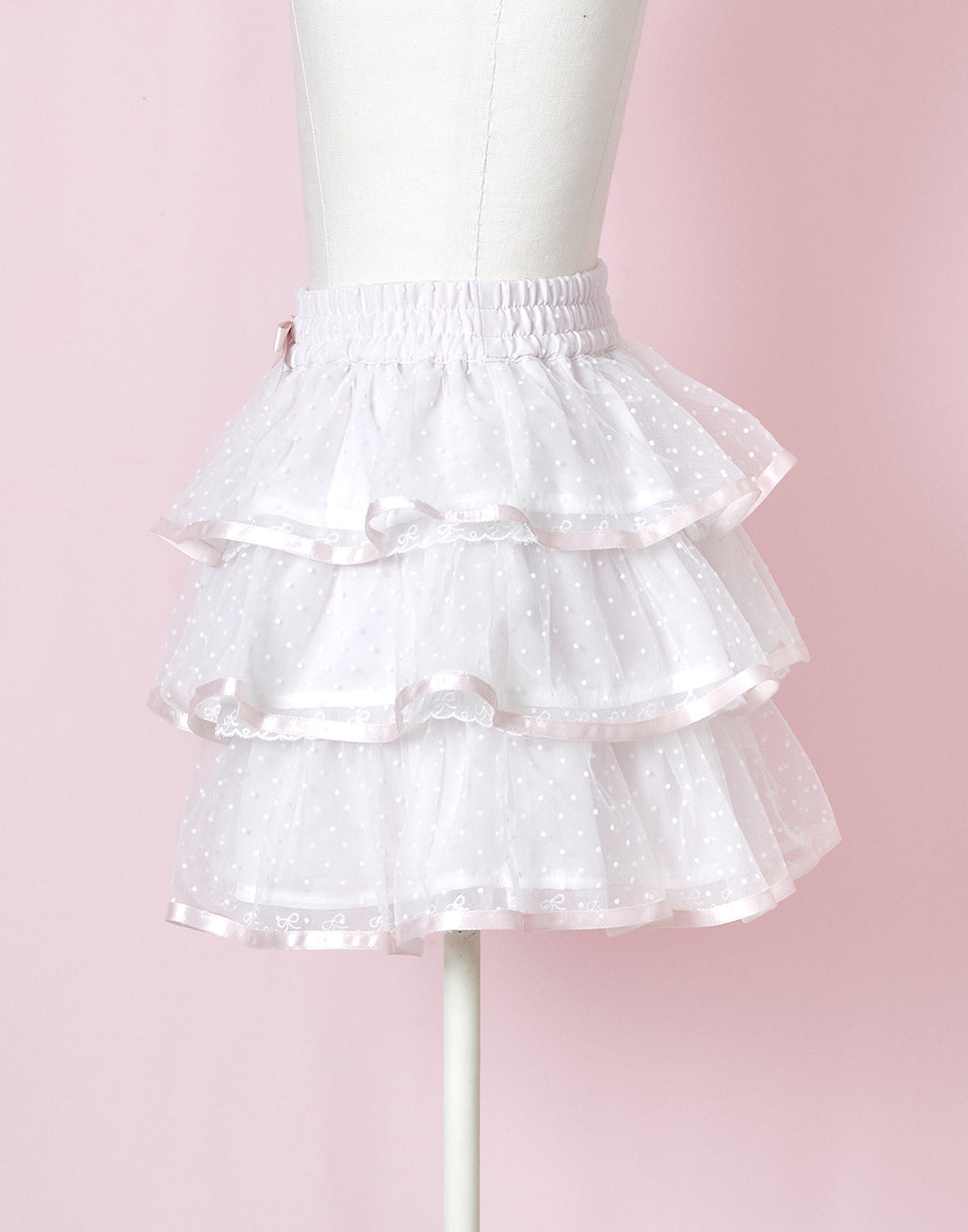 Lolime Syrup Frill Mini Skirt