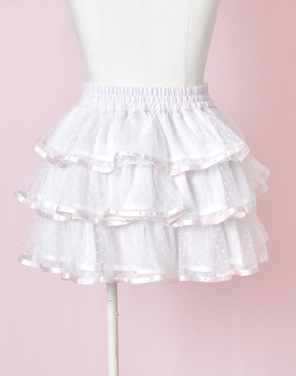 Lolime Syrup Frill Mini Skirt