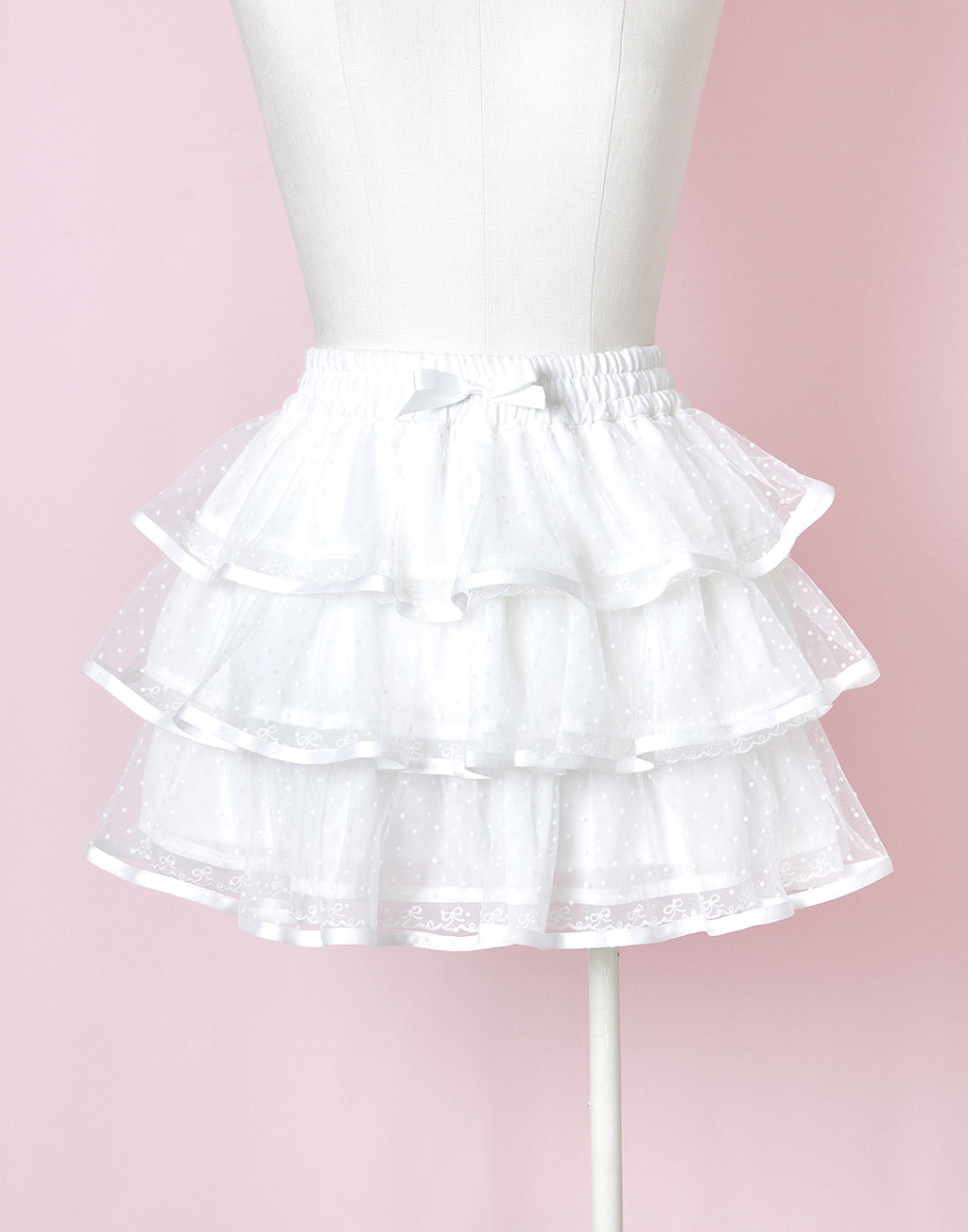Lolime Syrup Frill Mini Skirt