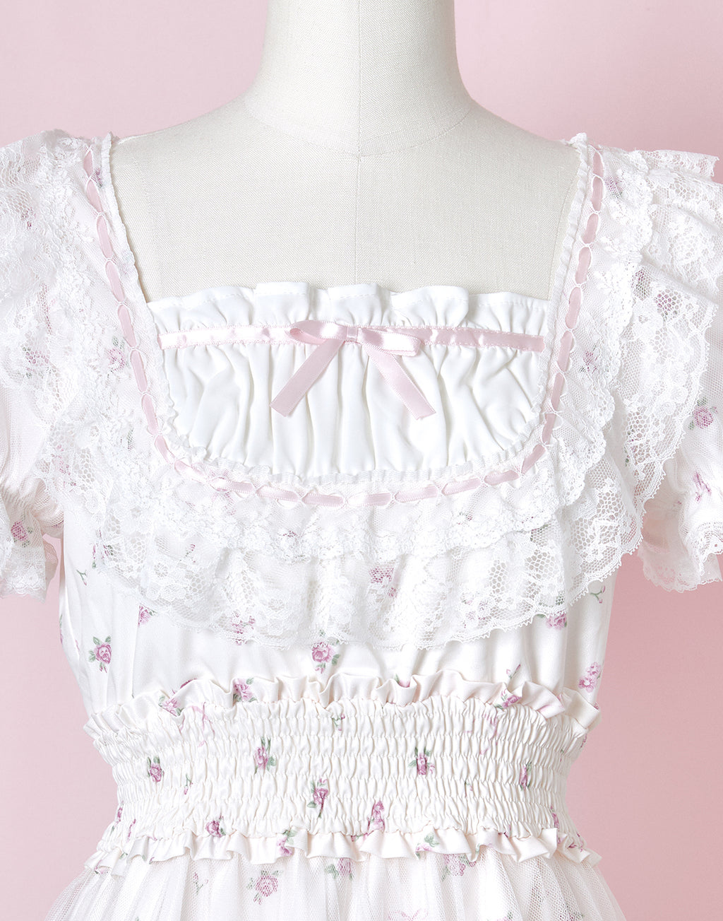 mellfy memory Fairy tale rose tulle veill Dress