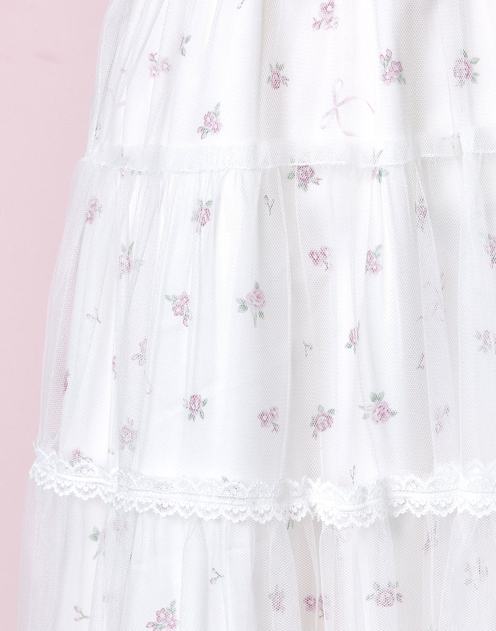 mellfy memory Fairy tale rose tulle veill Dress